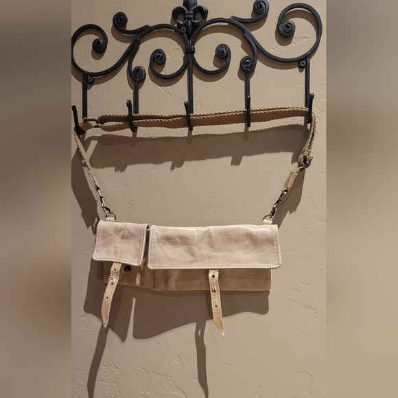 Crossbody/waste leather wallet tote - Picture 1 of 2